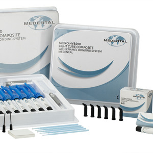 Medental hybrid: Micro Hybrid Light Cure Composite Syringe 4.5 g